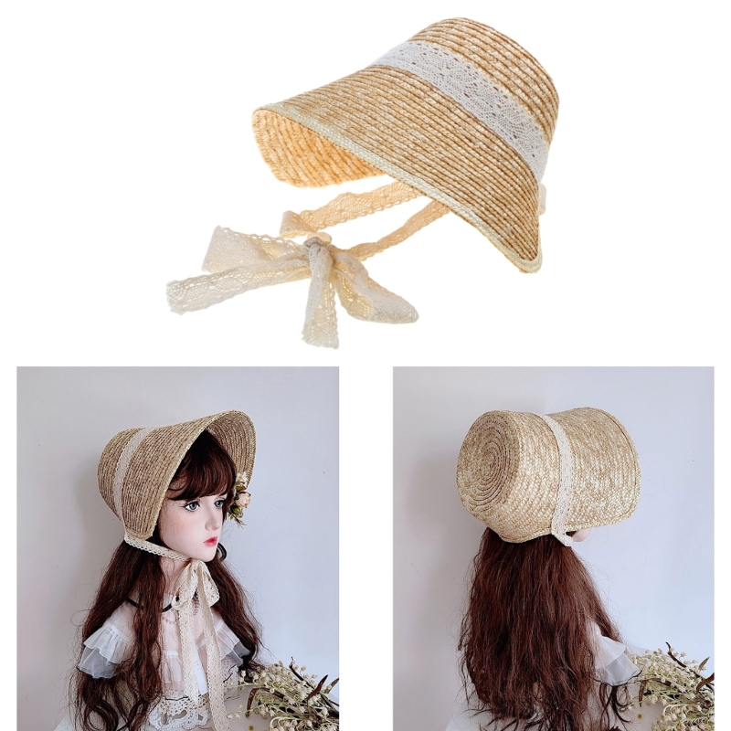 Lief meisje zon LolitaStyle Su - Bucket Hat Straw recensie en prijs