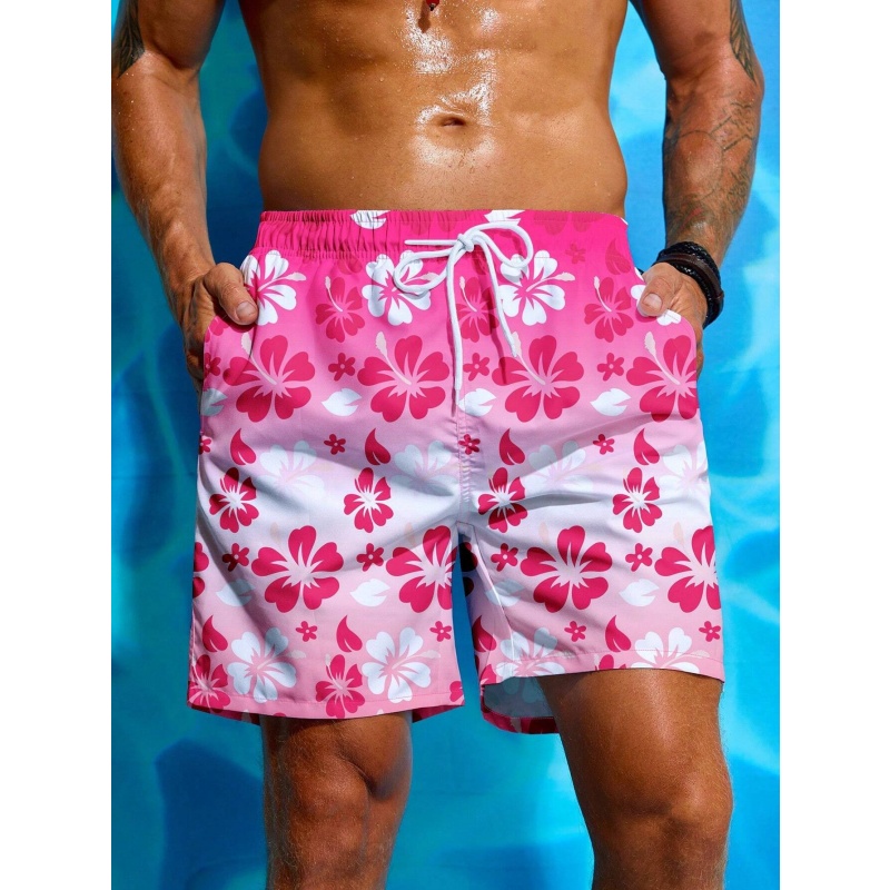 Kleurrijke bloem grafische zwe - Trunks Board Surf recensie en prijs